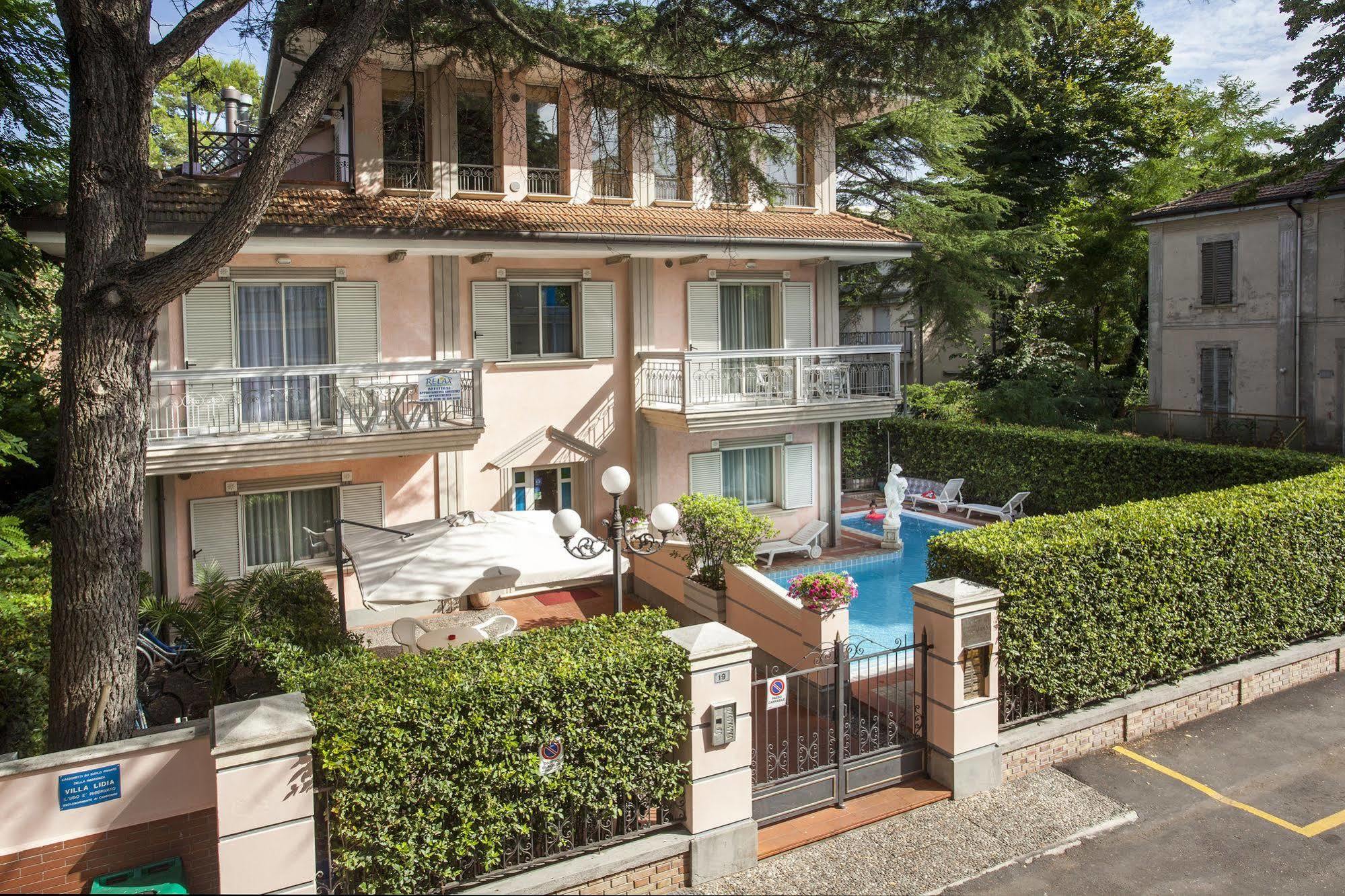 Residenza Villa Lidia Риччоне Экстерьер фото